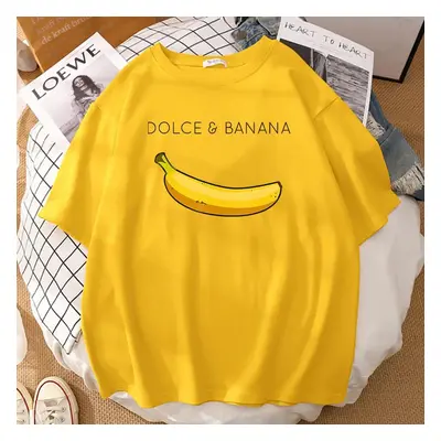 Tričko DOLCE & BANANA Barva: Žlutá