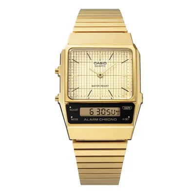 Hodinky UNISEX CASIO Vintage Dual Time AQ-800E-1ADF + BOX Barva (Varianta): tay-27607-uniw