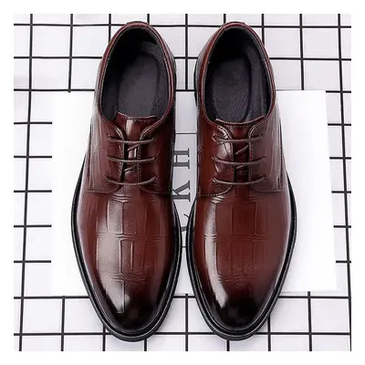 Pánské formální polobotky loafers GOHOO G246 Barva: Hnědá