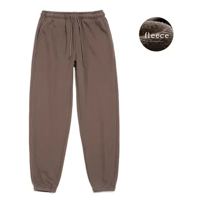 Unisex zimní tepláky jogger s fleecem