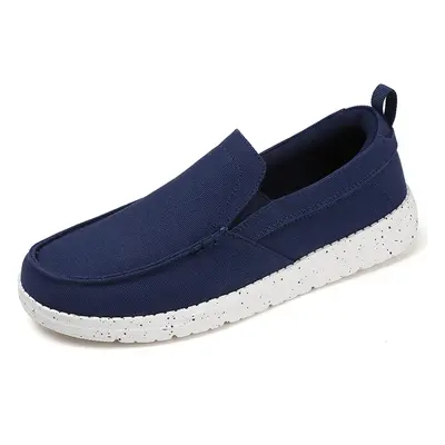 Pánské prodyšné slip-on boty Barva: Modrá