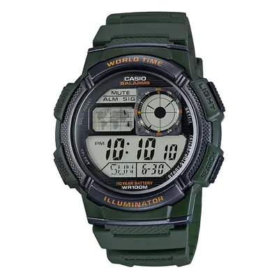 Pánské hodinky CASIO AE-1000W-1AV - WORLD TIME + BOX Barva (Varianta): tay-7484-uniw