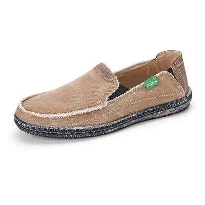 Džínové pánské loafers retro styl Barva: Aprikotová