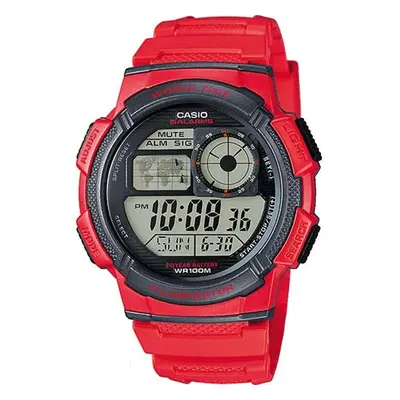 Pánské hodinky CASIO AE-1000W-1AV - WORLD TIME + BOX Barva (Varianta): tay-7485-uniw