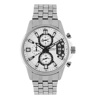 Pánské hodinky PERFECT M504CH-01 - CHRONOGRAF (zp383a) + BOX Barva (Varianta): tay-25101-uniw