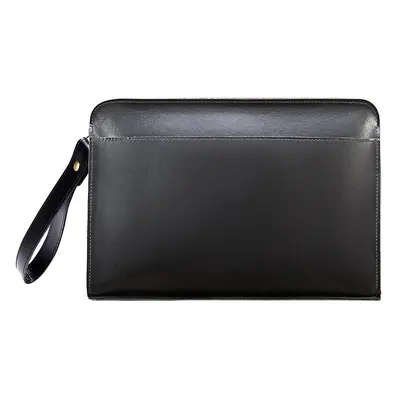 Pánská kabelka typu clutch 100% pravá kůže Barva (Varianta): Design1 černá