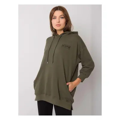 Dámská mikina RV-BL-6935.18P Barva: Khaki