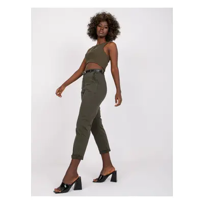 Dámské kalhoty DHJ-SP-3507.39P Barva: Khaki