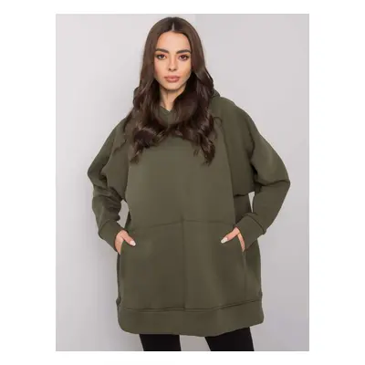 Dámská mikina RV-BL-7369.67 Barva: Khaki