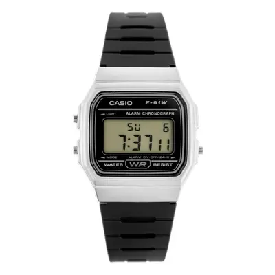 Pánské hodinky CASIO F-91W-1YER (zd086a) - Klasické + BOX Barva (Varianta): tay-15105-uniw