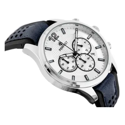 Pánské hodinky PERFECT CH01L - CHRONOGRAF (zp354a) + BOX Barva (Varianta): tay-18385-uniw