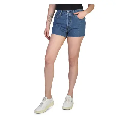 Dámské džínové šortky 501_SHORT Levis Barva: Modrá