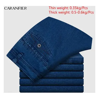 Zimní pánské džíny classic denim baggy Barva: Modrá