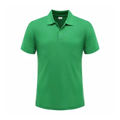 Jednobarevné polo tričko na Golf košile UNISEX Barva: Tmavě Zelená