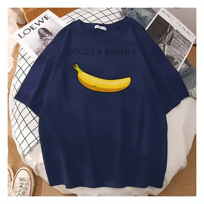 Tričko DOLCE & BANANA Barva: Tmavě Modrá