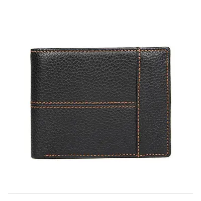 Pánská peněženka z pravé kůže NW532 Barva (Varianta): Card Wallet černá