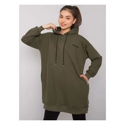 Dámská mikina RV-BL-7097.26 Barva: Khaki