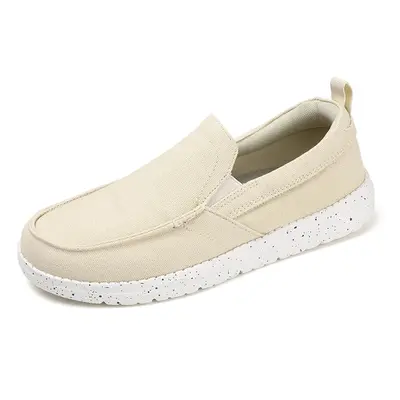 Pánské prodyšné slip-on boty Barva: Béžová