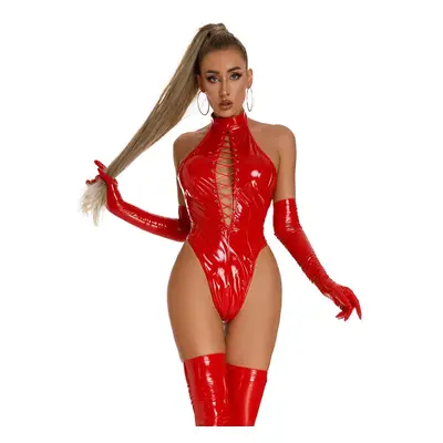 Latexový set body rukavice a punčochy