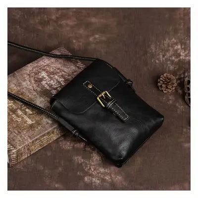 Crossbody retro kapsička Barva (Varianta): Černá