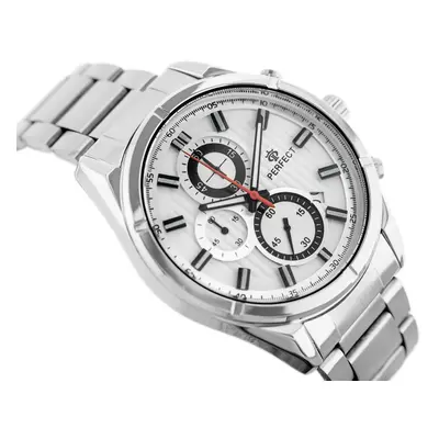 Pánské hodinky PERFECT CH03M - CHRONOGRAF (zp358a) + BOX Barva (Varianta): tay-18465-uniw