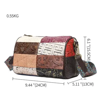 Patchwork kabelka crossbody Barva (Varianta): Random Patchwork