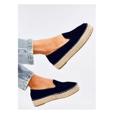 Prolamované espadrilky RIGOIS Barva: Černá