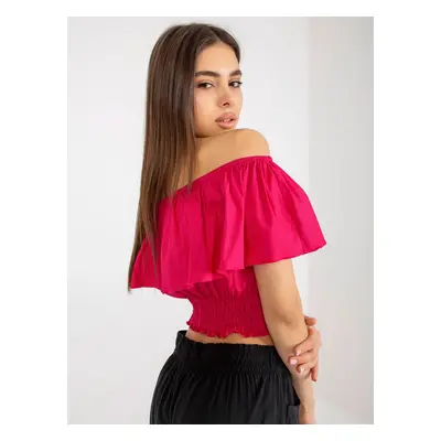 Dámský top LK-TP-508609.37 Barva: Fuchsiová