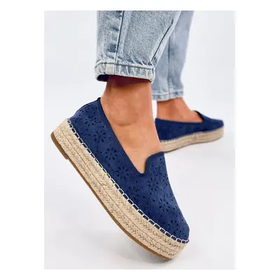 Prolamované espadrilky RIGOIS Barva: Tmavě Modrá