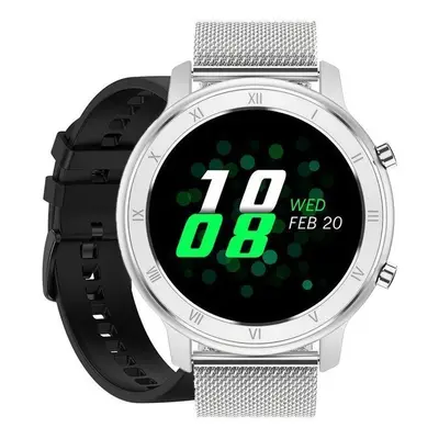 SMARTWATCH UNISEX Pacific 17-1 Náramek - stříbrný + DODATEČNÝ PÁSEK (sy010a) Barva (Varianta): t