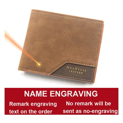 Pánský cardholder s možnosti gravírování Barva (Varianta): Brown1 Name