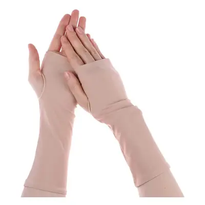 Dlouhé rukavice bez prstů Barva (Varianta): Fingerless nude