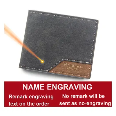 Pánský cardholder s možnosti gravírování Barva (Varianta): Black1 Name