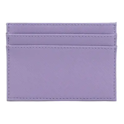 Koženkový mini cardholder Barva (Varianta): saffiano purple