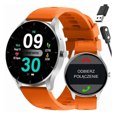 SMARTWATCH UNISEX GRAVITY GT2-8 - VOLÁNÍ BLUETOOTH, VLASTNÍ ŠTÍTY (sg019h)