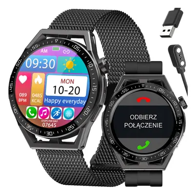 SMARTWATCH Pánské Rubicon RNCE88 - VOLÁNÍ, VLASTNÍ ŠTÍTY (sr033a) Barva (Varianta): tay-18327-un