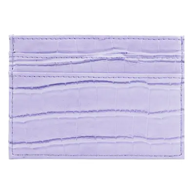 Jednobarevné pouzdro na karty s texturou Barva (Varianta): purple 0668E