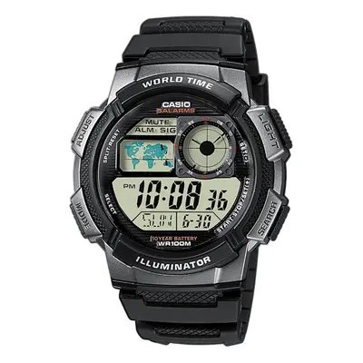 Pánské hodinky CASIO AE-1000W-1AV - WORLD TIME + BOX Barva (Varianta): tay-9546-uniw