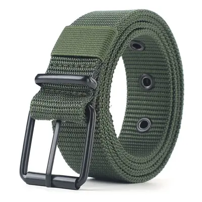 Outdorový pánský pasek Barva (Varianta): Army green-120cm, Délka pásku: 120CM