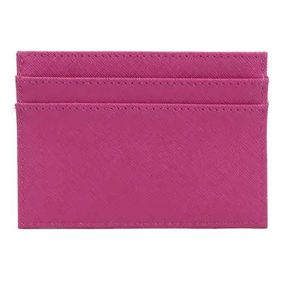 Koženkový mini cardholder Barva (Varianta): saffiano rose