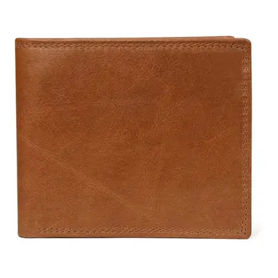 Pánská kožená peněženka s oddělením na mince Barva (Varianta): Brown Wallet