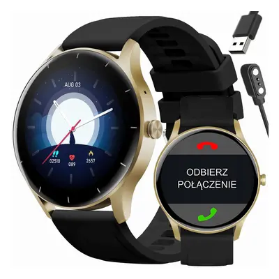 SMARTWATCH UNISEX GRAVITY GT2-1 - VOLÁNÍ BLUETOOTH, VLASTNÍ ŠTÍTY (sg019a) Barva (Varianta): tay