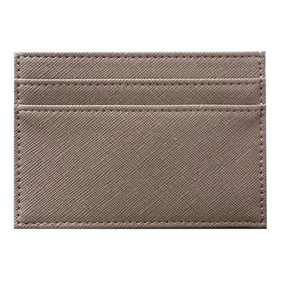 Koženkový mini cardholder Barva (Varianta): saffiano khaki