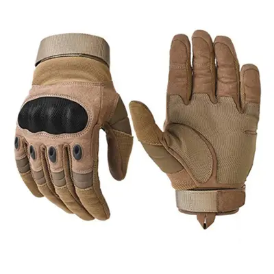 Pánské maskáčové rukavice Barva (Varianta): Full Finger - Khaki