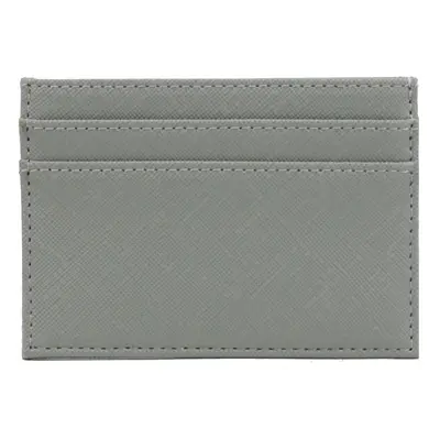 Koženkový mini cardholder Barva (Varianta): saffiano grey