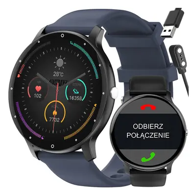 SMARTWATCH UNISEX GRAVITY GT1-1 PRO - VOLÁNÍ BLUETOOTH, DODATEČNÝ PÁSEK (sg027a) Barva (Varianta