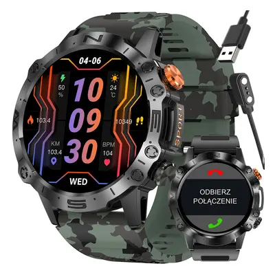 SMARTWATCH Pánské GRAVITY GT20-1 - AMOLED, DODATEČNÝ PÁSEK (sg024a) Barva (Varianta): tay-50606-