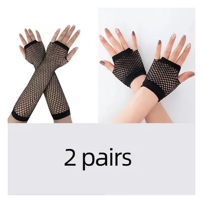 Síťované rukavice bez prstů Barva (Varianta): 2pcs 1