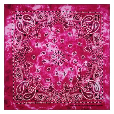 Barevná bandana se vzory Barva (Varianta): Dye rose Červená