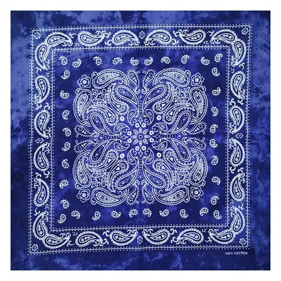 Barevná bandana s ornamenty Barva (Varianta): 52 Gradient Navy 2